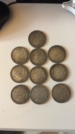 Silver Coins--10 for $80 - $80 (Fullerton)