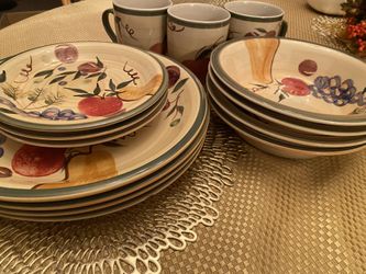 Incomplete Dinnerware Set