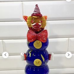 Murano Art Glass Clown, Blown Glass Clown, Vintage Art Glass, Rare Vintage Murano Glass