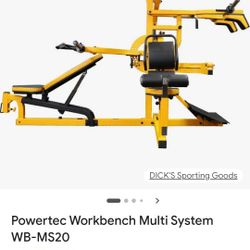 Powertec Workbench Multi System WB-MS20