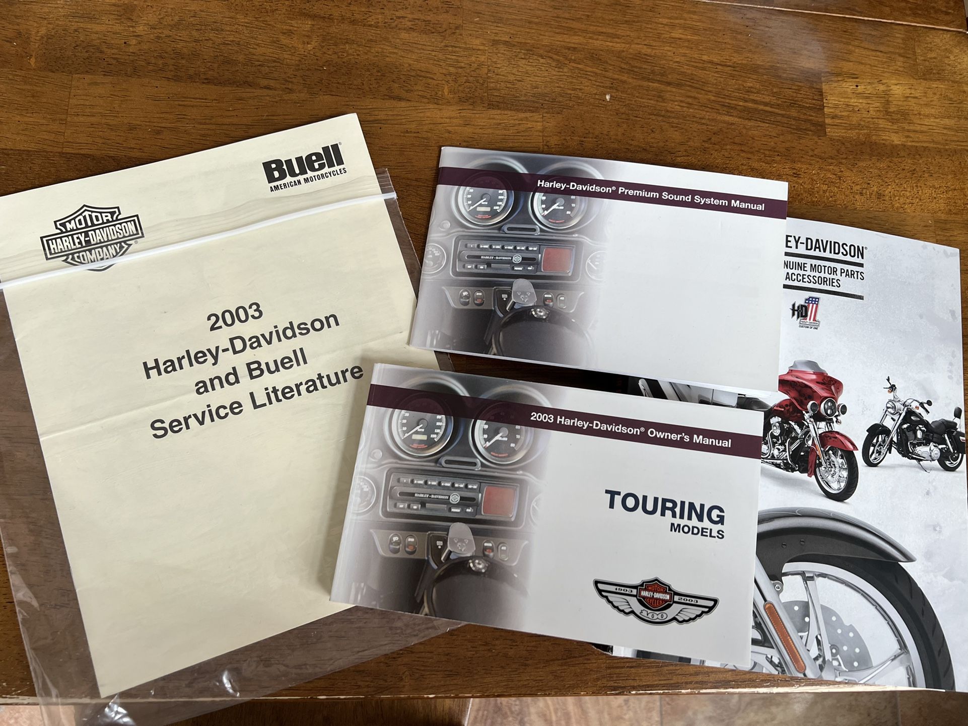 Harley Davidson 100th anniversary Owners Manual