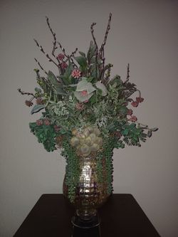 Custom Faux Succulent Flower Arrangement