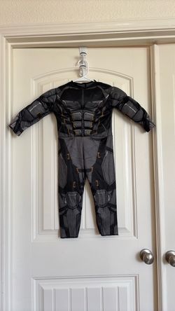 Kids Batman Muscle Costume Jumpsuit
