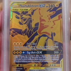 2021 Pokemon Pikachu & Zekrom GX SM248 PSA 10