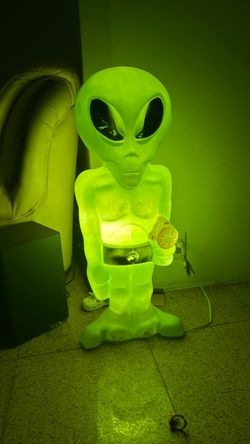 Vintage light up Alien