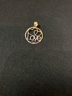 10k gold pendant #112140-1 MJ
