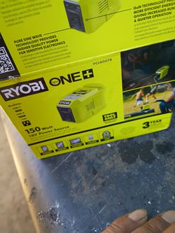 Ryobi 18b 150 watts power source charger