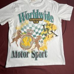 Smoker & Rise Worldwide Championship Motorsports, Graphic T -Shirt-Men's Sz(L)