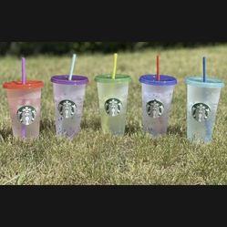 Starbucks Confetti Color Changing Cups
