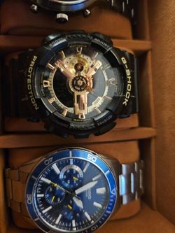 G shock and Casio watch bundle