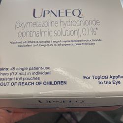 Upneeq 45 Day Supply Brand New! Eye Opening Drops Of The Celebrities!