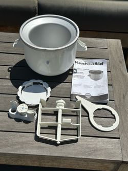Kitchen Aid ice cream maker attachment
