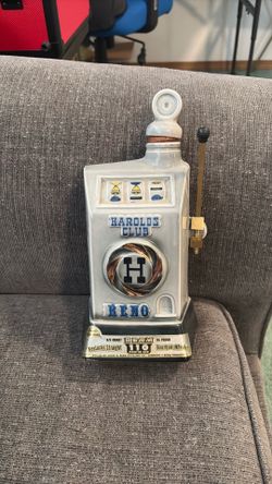 Whiskey decanter from Jim Beam
