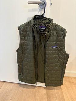 Patagonia Nano Puff Vest Olive Green - medium