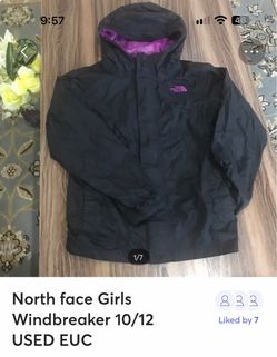 The North Face Girls Windbreaker Jacket Size 10/12