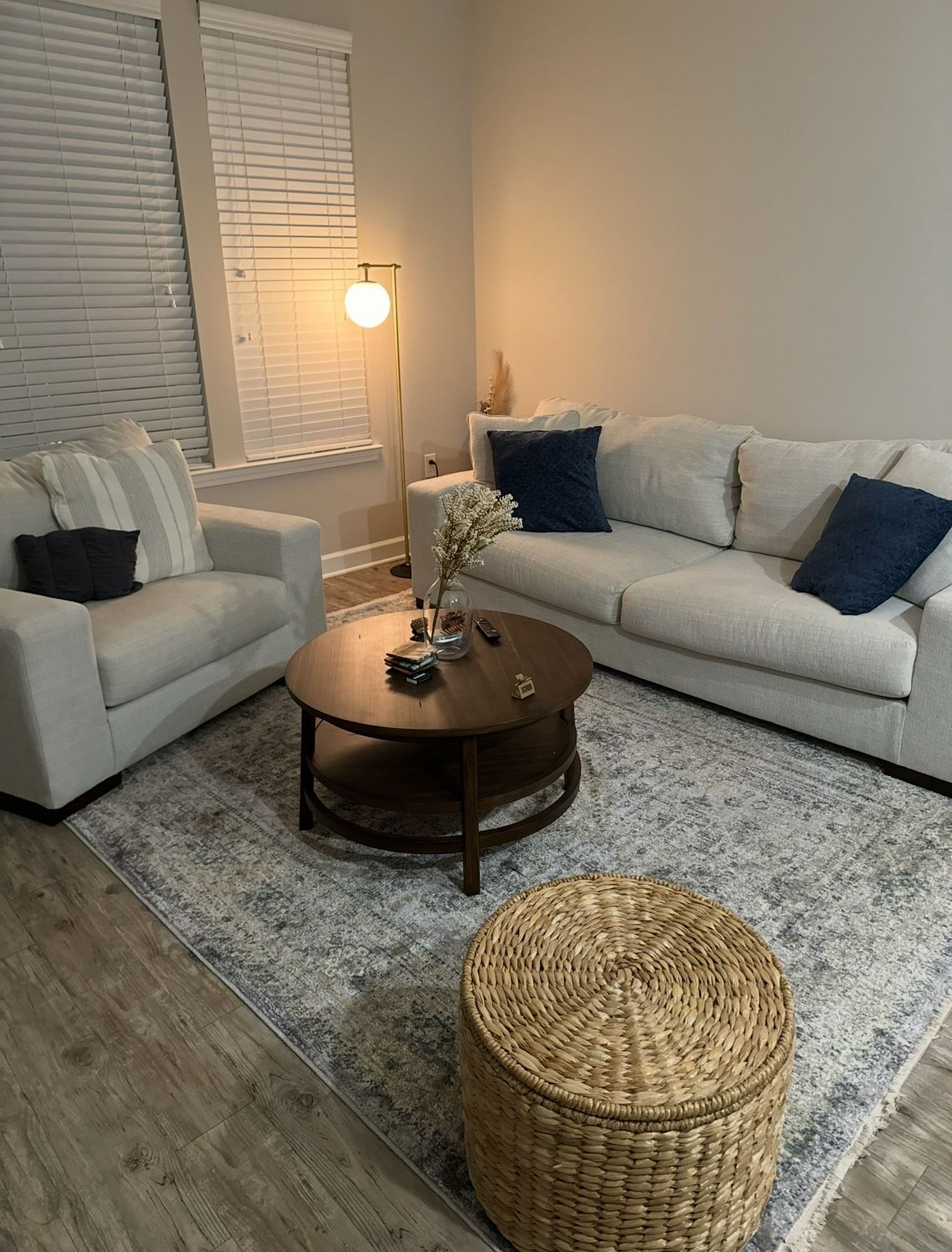 Cozy Sofa + Chair and a Half