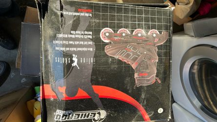 Chicago Skates Inline (size 8 ) Black And Red