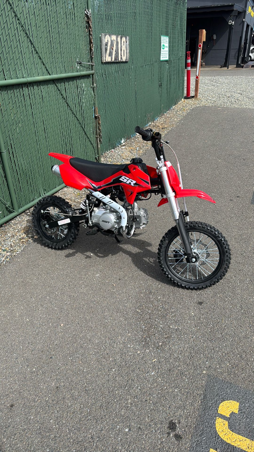 2025 Ssr 125me Pit Bike