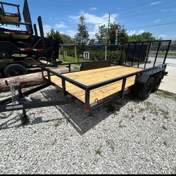 New 7×14 WORLDWIDE TRAILER Utility Trailer