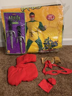Halloween Costume – Teenage Mutant Ninja Turtles Raphael (Adult Large) - LIKE NEW
