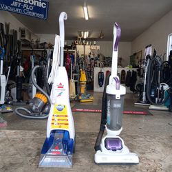 Vacuum cleaner and carpet cleaner