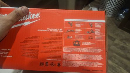 m12 set drill and tool milwaukee