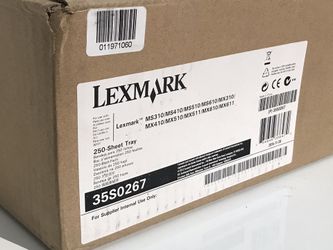 New Lexmark MS310 laser printer 250 sheet tray