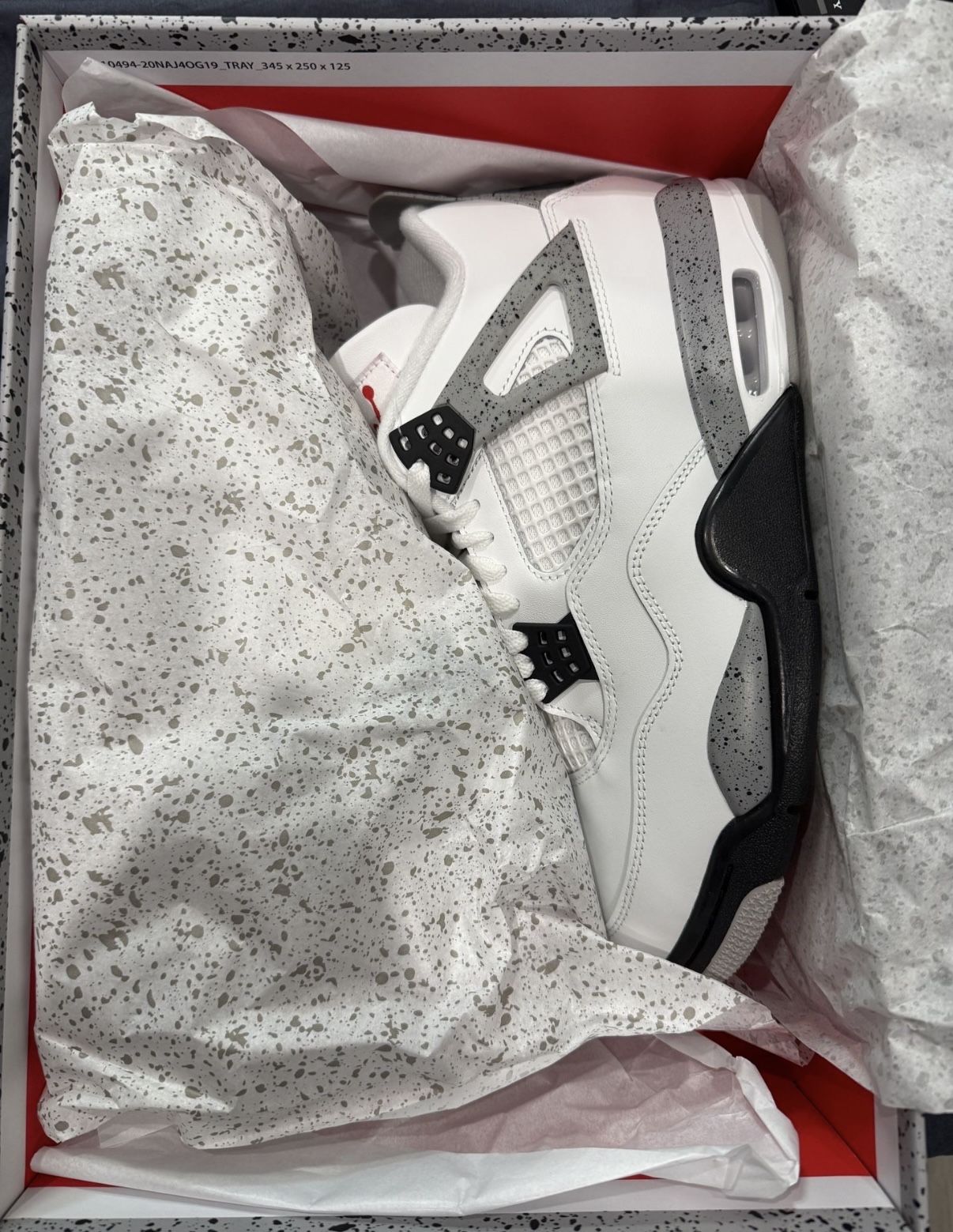 New Jordan White Cement 4 (2025)
