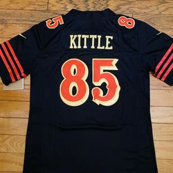 Black San Francisco 49’ers George Kittle  Jersey
