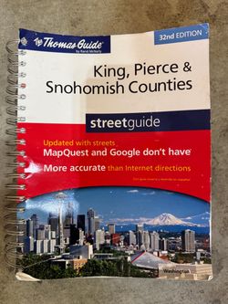 The Thomas Guide King, Pierce and Snohomish Counties