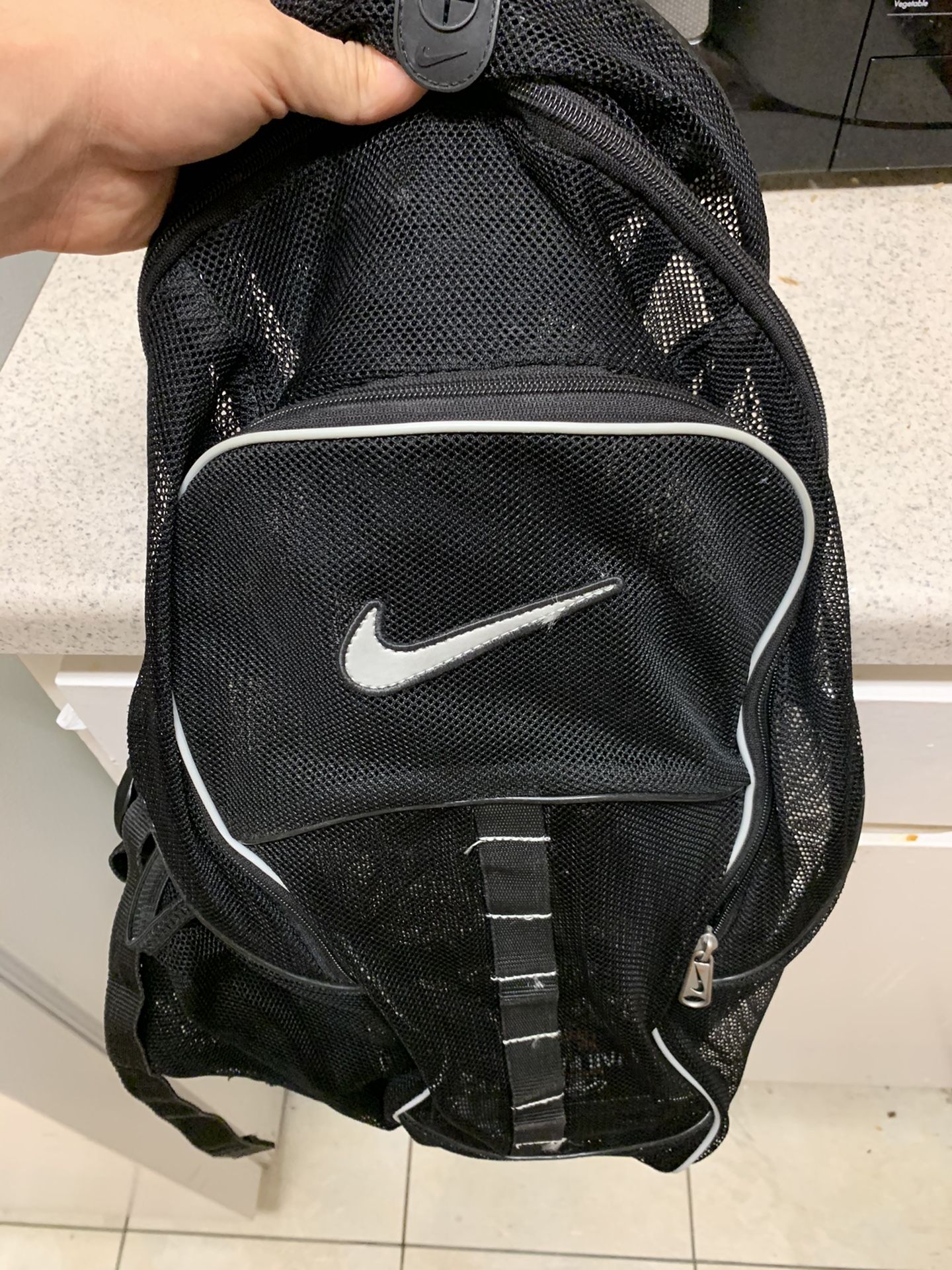 Nike mesh backpack