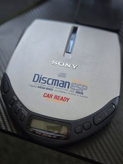 Sony D-E307CK Discman ESP Portable CD Player - Tested/Works