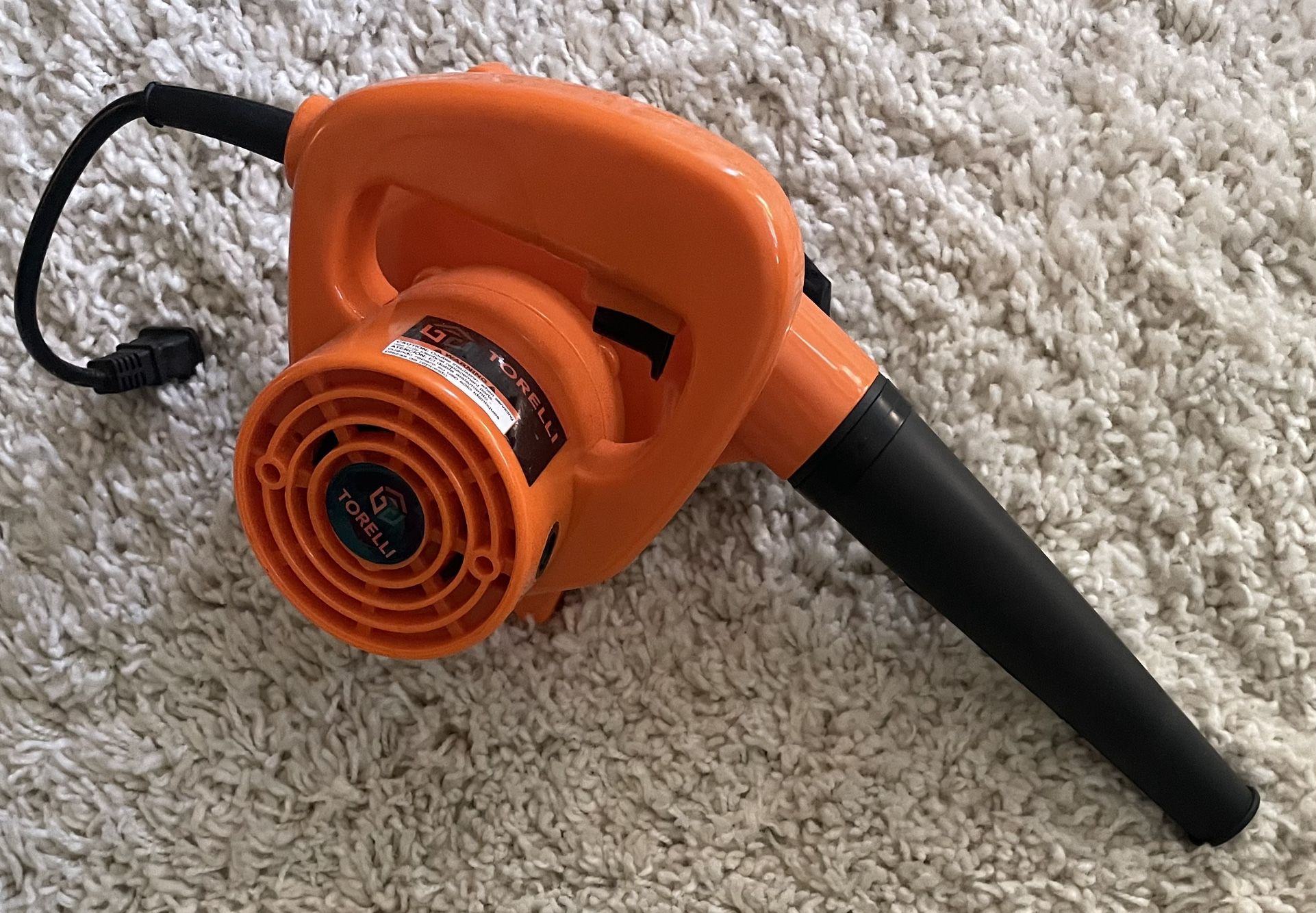 TORELLI Tools Compact Electric Garage/Shop Blower/Vacuum