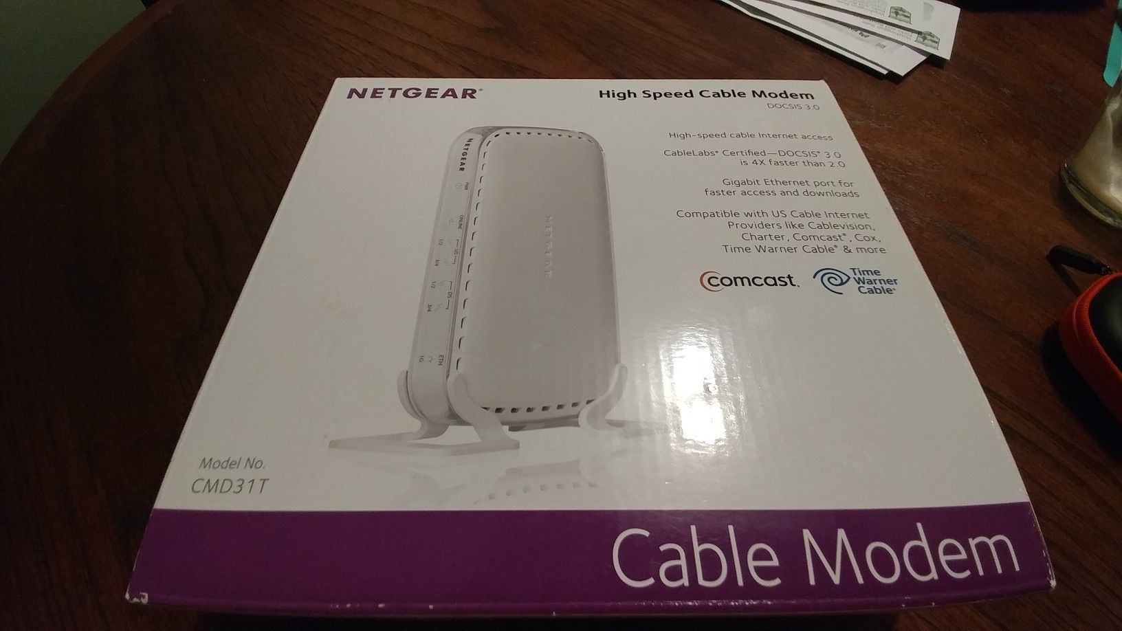 Netgear CMD31T cable modem