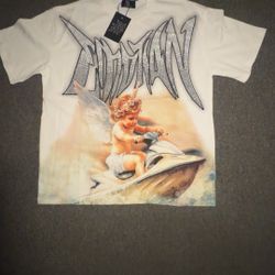 Mixed Emotions white tee 