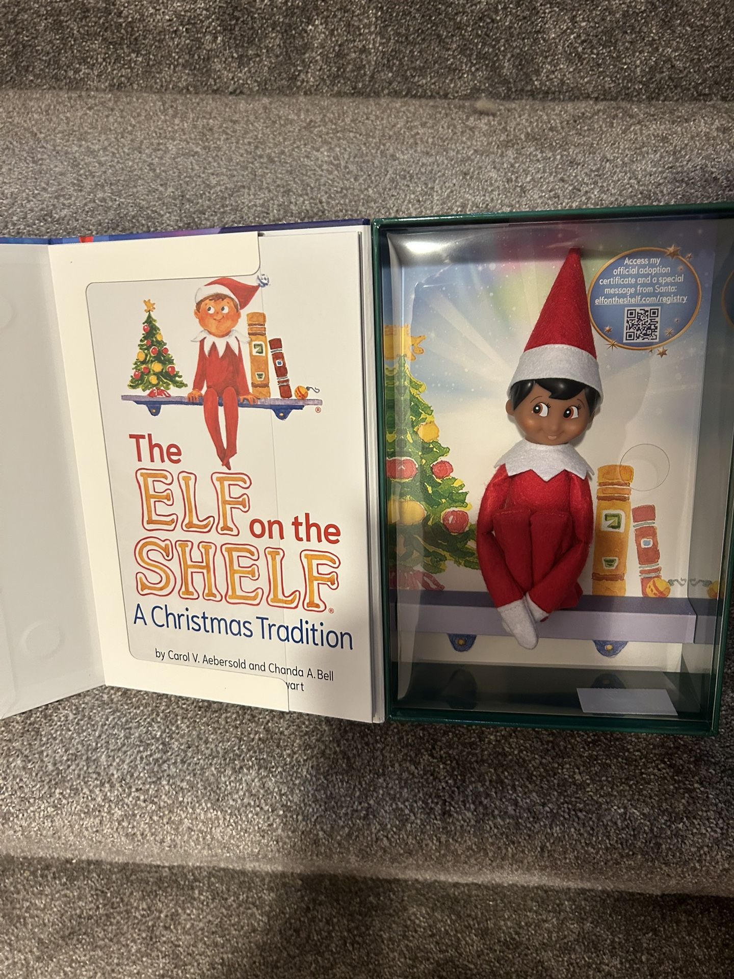 Elf On Shelf. Lite Brown Skin Tone. Boy