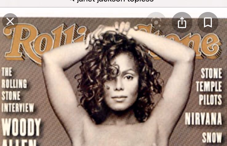 Iconic Janet Jackson Poster
