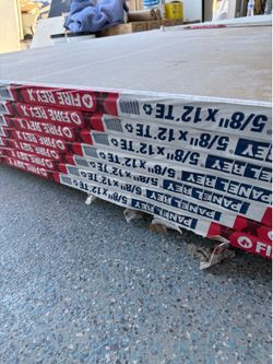 Drywall Sheets 4’x12’