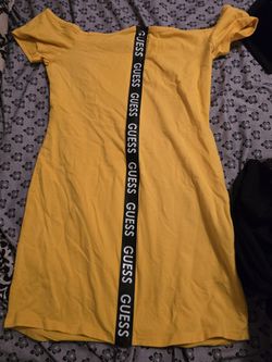 Yellow Guess Dress Xl