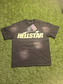 L Hellstar black and beige T-shirt