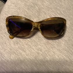 David Yurman Classic Cable Sunglasses DY045 In Gold Vermeil