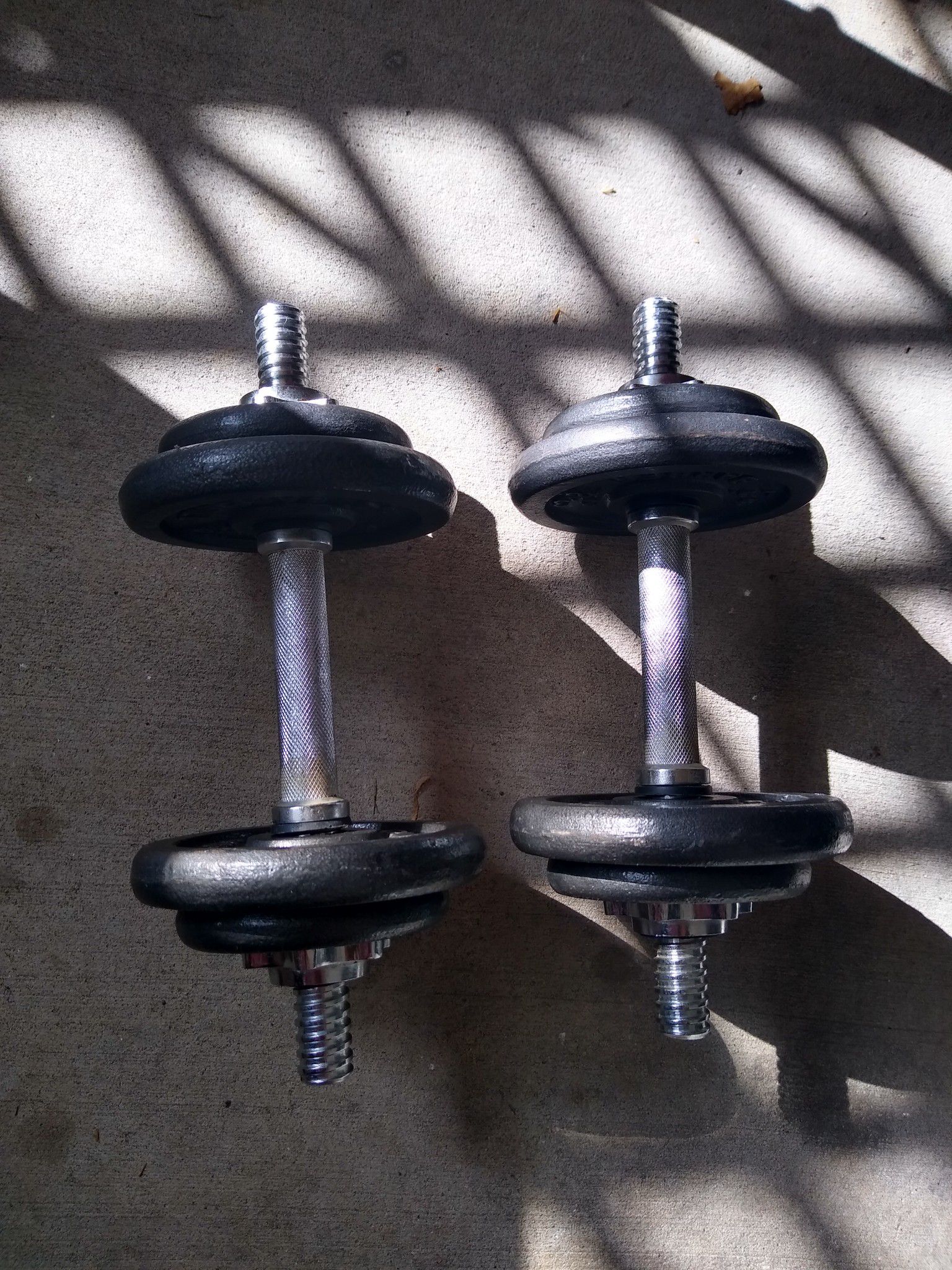 40Lb dumbbells great condition