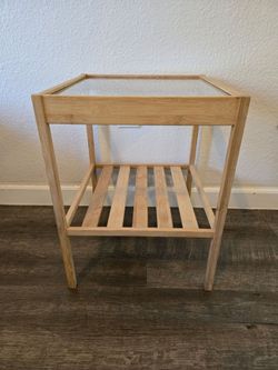 NESNA
Bedside table, bamboo, 36x35 cm