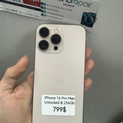 Iphone 16 Pro Max Unlocked 256Gb +Store warranty+ free charger 
