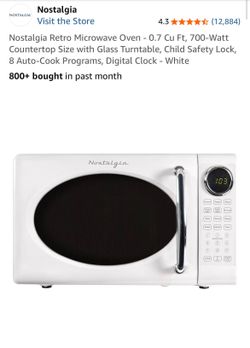 Microwave; Pick up only