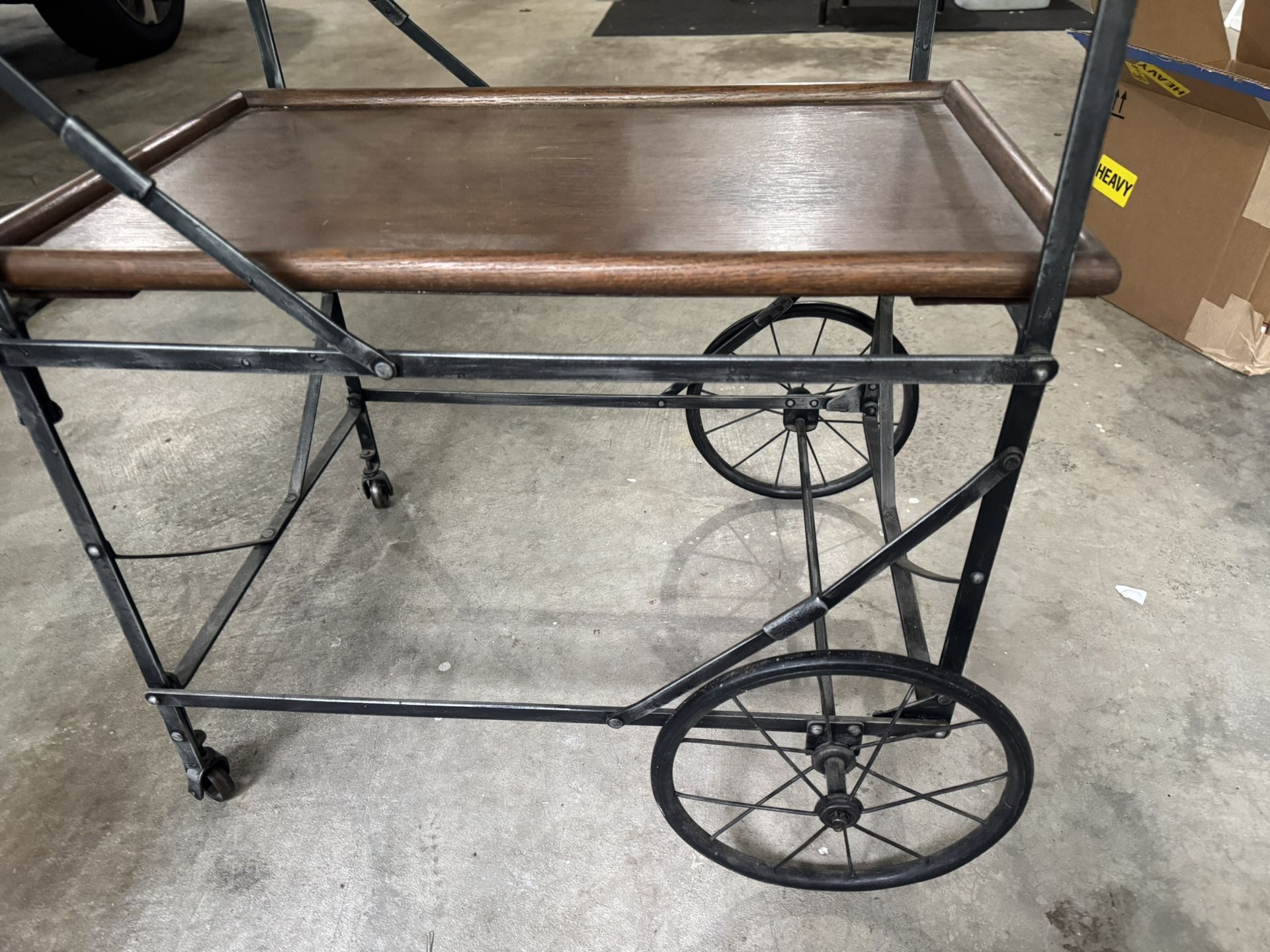 Antique Tea Cart - Folding