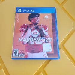 Madden 20 Ps4