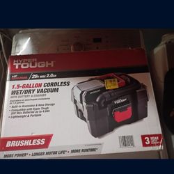 1.5 Gallon Cordless Wet/Dry Vacuum 