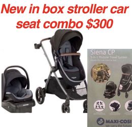 New in box The Maxi-Cosi Siena Modular Travel System, $300 Firm no lower Cash only East Palmdale off 47th &R8 Address will be provide when ready to c