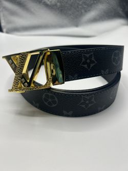 LV Gold Designer Belt 
